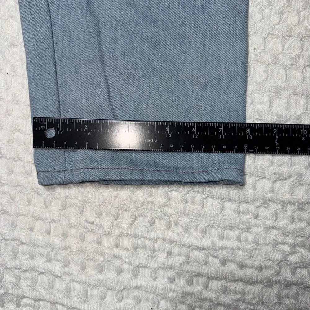 VTG 90s Levis 550 Relaxed Fit Distressed Jeans Mens 34x36 Light Wash Made in USA